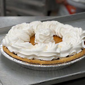 Pumpkin Pie with Cream