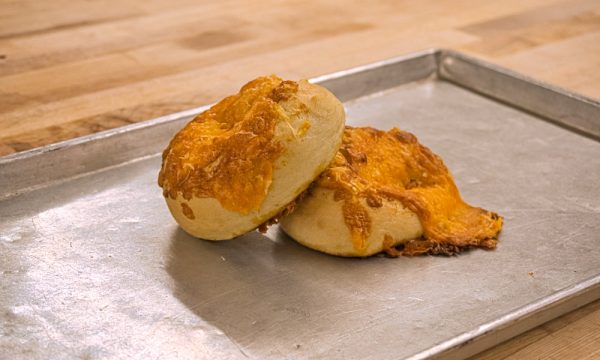 Cheese & Onion Bagels